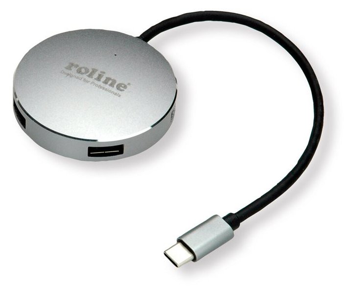 ROLINE Hub - 4 x SuperSpeed USB 3.0 - Desktop