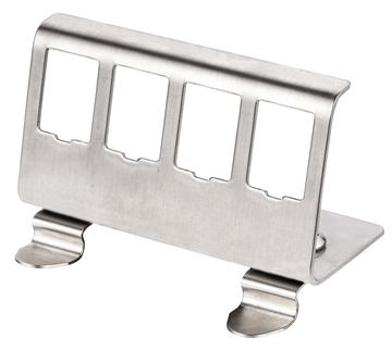 ROLINE Hutschienen-Adapter f 4xKeystones von LumaTech
