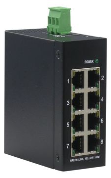 ROLINE Industrie - Switch - unmanaged - 8 x 10/100 von LumaTech