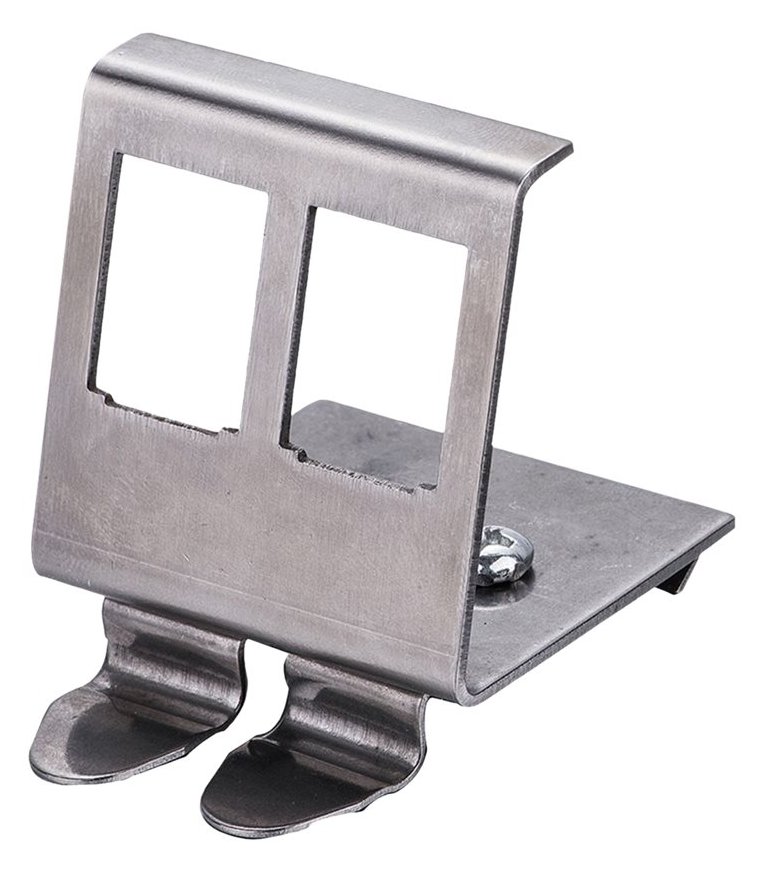 ROLINE Keystone Jack-DIN-Adapter für Schienenmontage
