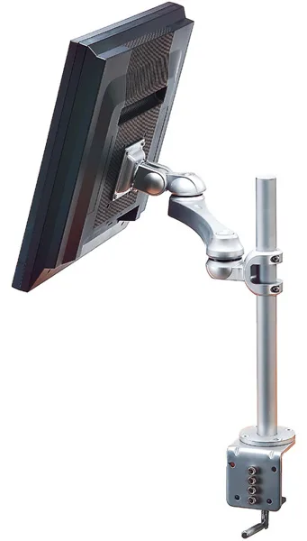ROLINE LCD-Monitorarm Trägerstange - Befestigungskit (Gelenkarm, Spannbefestigung für Tisch, Stange), Ansicht 2