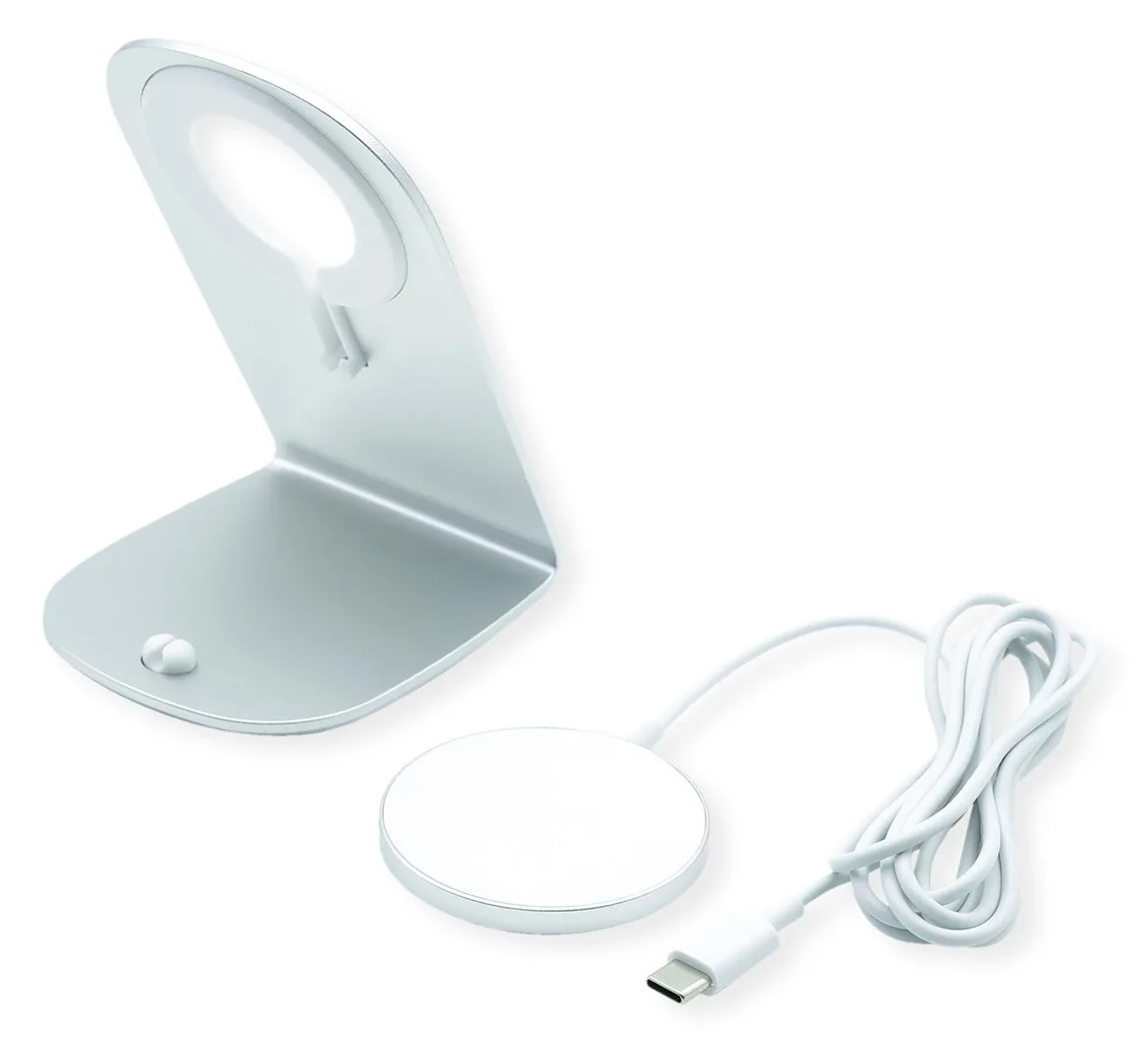 ROLINE Magnet-Induktions-Charger Standfuss 15W, Ansicht 3