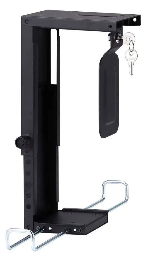 ROLINE Mini PC holder - Halterung für Systemeinheit - Schwarz, Ansicht 3