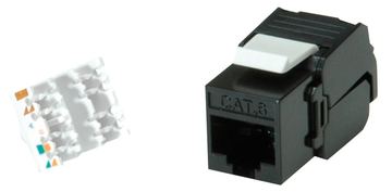 ROLINE Modulare Eingabe - CAT 6e - Schwarz von LumaTech