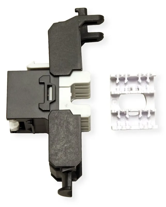 ROLINE Modulare Eingabe - RJ-45 - Schwarz, Ansicht 3