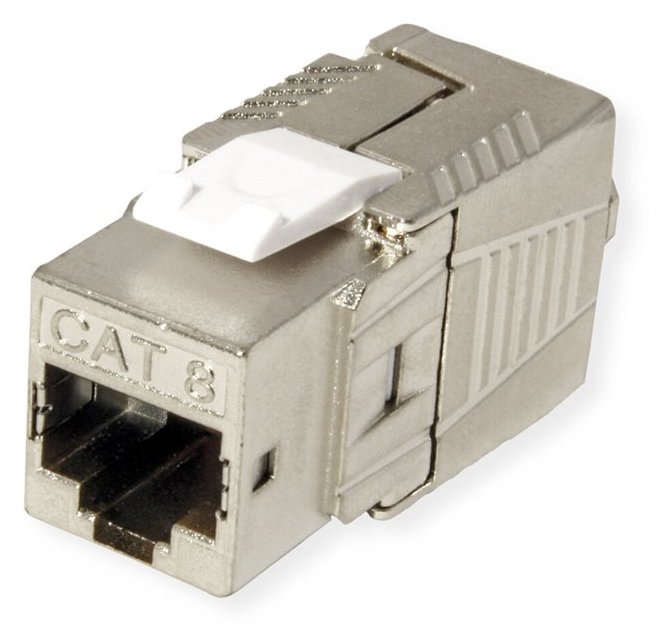 ROLINE Modulare Eingabe - RJ-45 - Silber