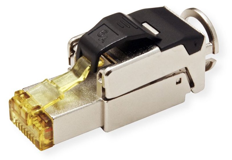 ROLINE Netzwerkanschluss - RJ-45 (M) - STP