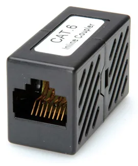 ROLINE Netzwerkkoppler - RJ-45 (W) zu RJ-45 (W) - Schwarz, Ansicht 2