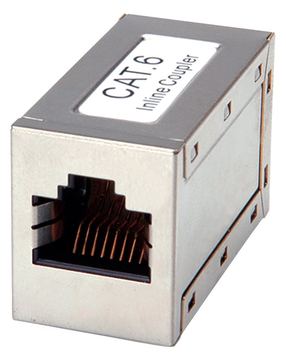 ROLINE Netzwerkkoppler - RJ-45 (W) zu RJ-45 (W) - Silber von LumaTech