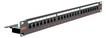 ROLINE Patch Panel - CAT 6 - UTP - Schwarz - 48.3 cm (19) von LumaTech