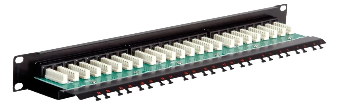 ROLINE Patch Panel - CAT 6 - UTP - Schwarz - 48.3 cm (19), Ansicht 3