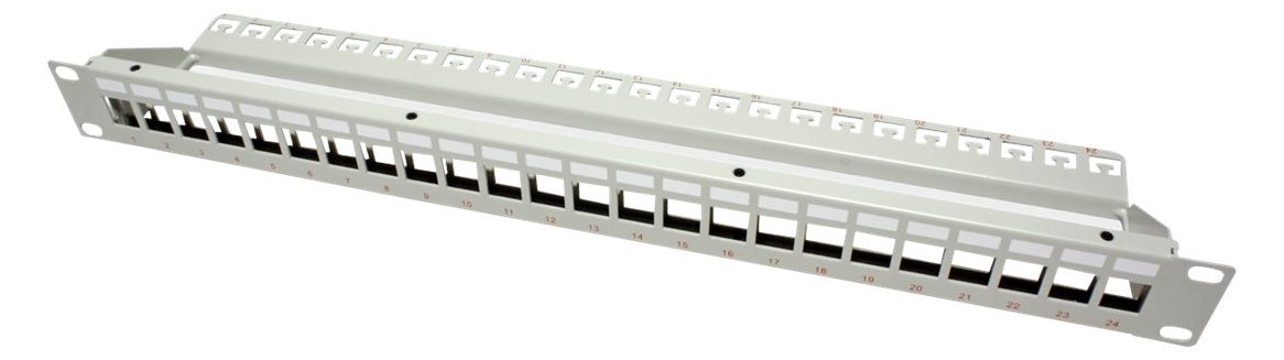 ROLINE Patch Panel - Hellgrau - 48.3 cm (19)