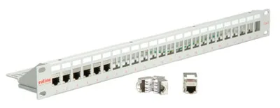 ROLINE Patch Panel - Hellgrau - 48.3 cm (19), Ansicht 2
