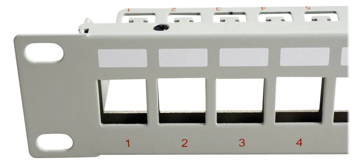 ROLINE Patch Panel - Hellgrau - 48.3 cm (19), Ansicht 4