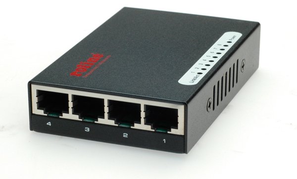 ROLINE Pocket Fast Ethernet Switch - Switch - unmanaged