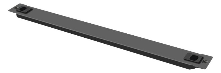 ROLINE Rack - Leerkonsole - Schwarz, RAL 9005 - 1U - 48.3 cm (19)