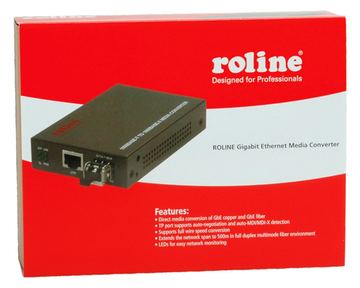 ROLINE RC1000SX/LC - Medienkonverter - GigE - 1000Base-SX, 1000Base-T von LumaTech