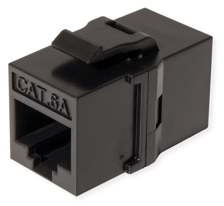 ROLINE RJ45 Kupplung Keystone ungeschirmt Kat6/Kl.E