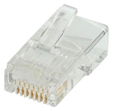 ROLINE Secomp - Netzwerkanschluss - RJ-45 (M) - UTP - CAT 5e (Packung mit 10) von LumaTech