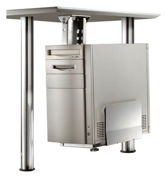 ROLINE Secomp CS-10 - Halterung für Systemeinheit - Silber von LumaTech