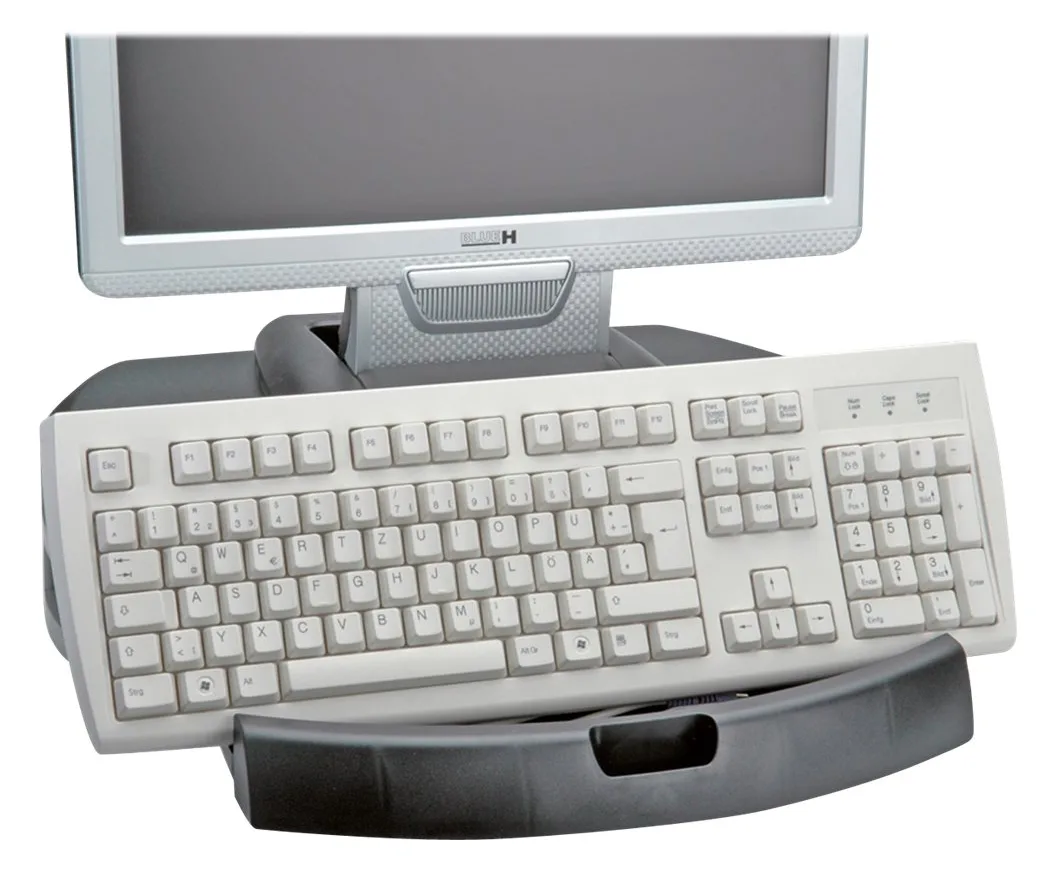 ROLINE Trend - Aufstellung - für Monitor/Drucker - Holz, Hoch schlagfestes Polystyrol, Ansicht 3