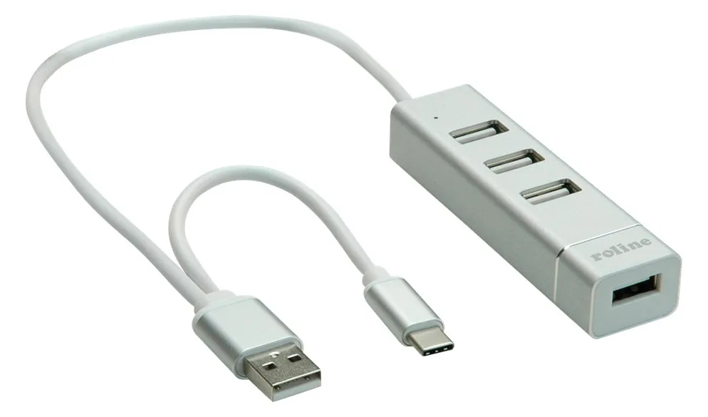 ROLINE USB 2.0 Notebook Hub - Hub - 4 x USB 2.0, Ansicht 4