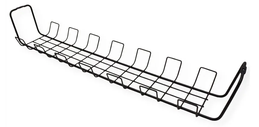 ROTRONIC-SECOMP Roline - Kabel - Organizer - Gitter - unter Tisch montierbar - Schwarz (Packung mit 2), Ansicht 4