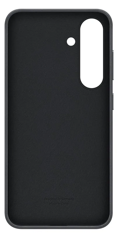 Samsung EF-VS931 - Hintere Abdeckung für Galaxy S25 - Kunstleder - Schwarz, Ansicht 4