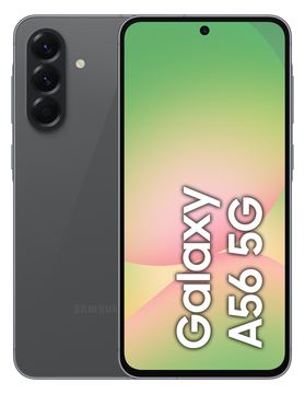 Samsung Galaxy A56 - Dual-SIM - RAM 8 GB / Speicher 128 GB - 6.7 - 2340 x 1080 Pixel (120 Hz) - Grau von LumaTech