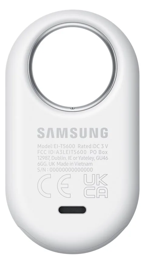 Samsung Galaxy SmartTag2 - Anti-Verlust Bluetooth-Tag für Handy - Weiß, Ansicht 5