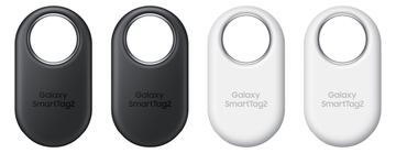 Samsung Galaxy SmartTag2 - Anti-Verlust Bluetooth-Tag für Handy - Schwarz, weiß (Packung mit 4) von LumaTech