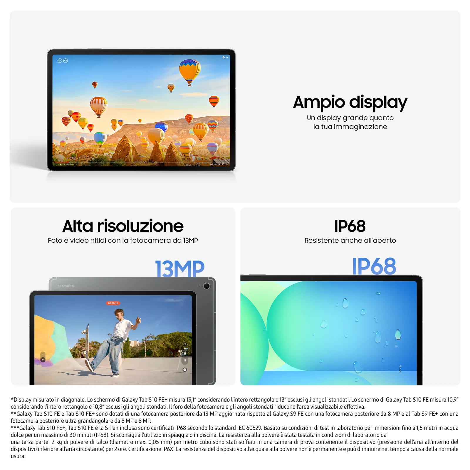 Samsung GALAXY TAB S 128 GB - Tablet - 8 GB 33,3 cm (13.1") PLS, Ansicht 4