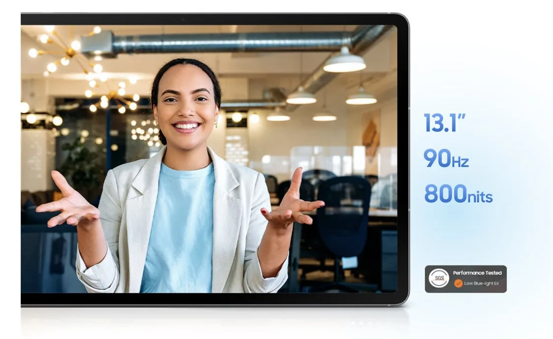Samsung Galaxy Tab S10 FE+ - Tablet - Android - 128 GB - 33.28 cm (13.1) - grau 106,2 GB, Ansicht 3
