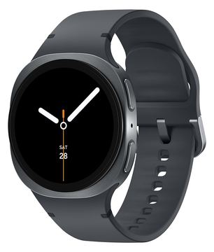 Samsung Galaxy Watch8 - 40 mm - Carbon-Schwarz - intelligente Uhr mit Sportband - Graphit - S/M - Anzeige 3.4 cm (1.34) von LumaTech