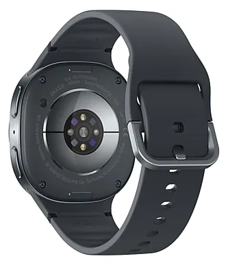 Samsung Galaxy Watch8 - 40 mm - Carbon-Schwarz - intelligente Uhr mit Sportband - Graphit - S/M - Anzeige 3.4 cm (1.34), Ansicht 2