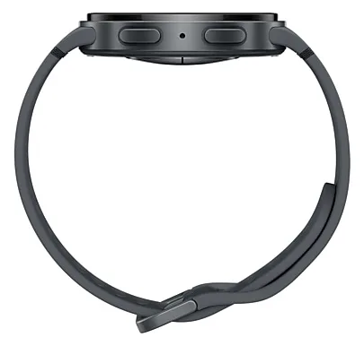 Samsung Galaxy Watch8 - 44 mm - Carbon-Schwarz - intelligente Uhr mit Sportband - Graphit - M/L - Anzeige 3.7 cm (1.47), Ansicht 2