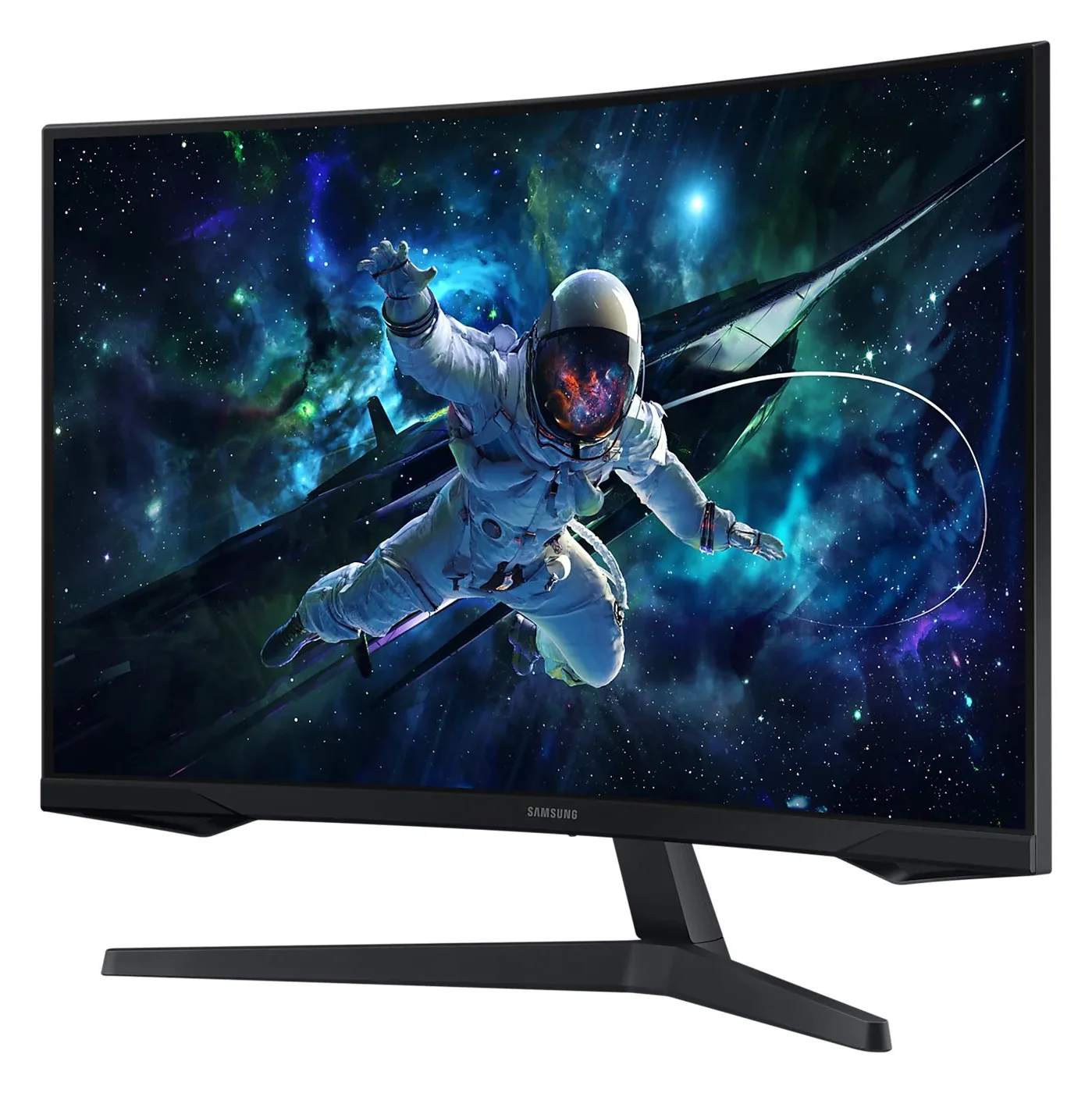 Samsung Odyssey G5 S32CG552EU - G55C Series - LED-Monitor - Gaming - gebogen - 81.3 cm (32), Ansicht 2