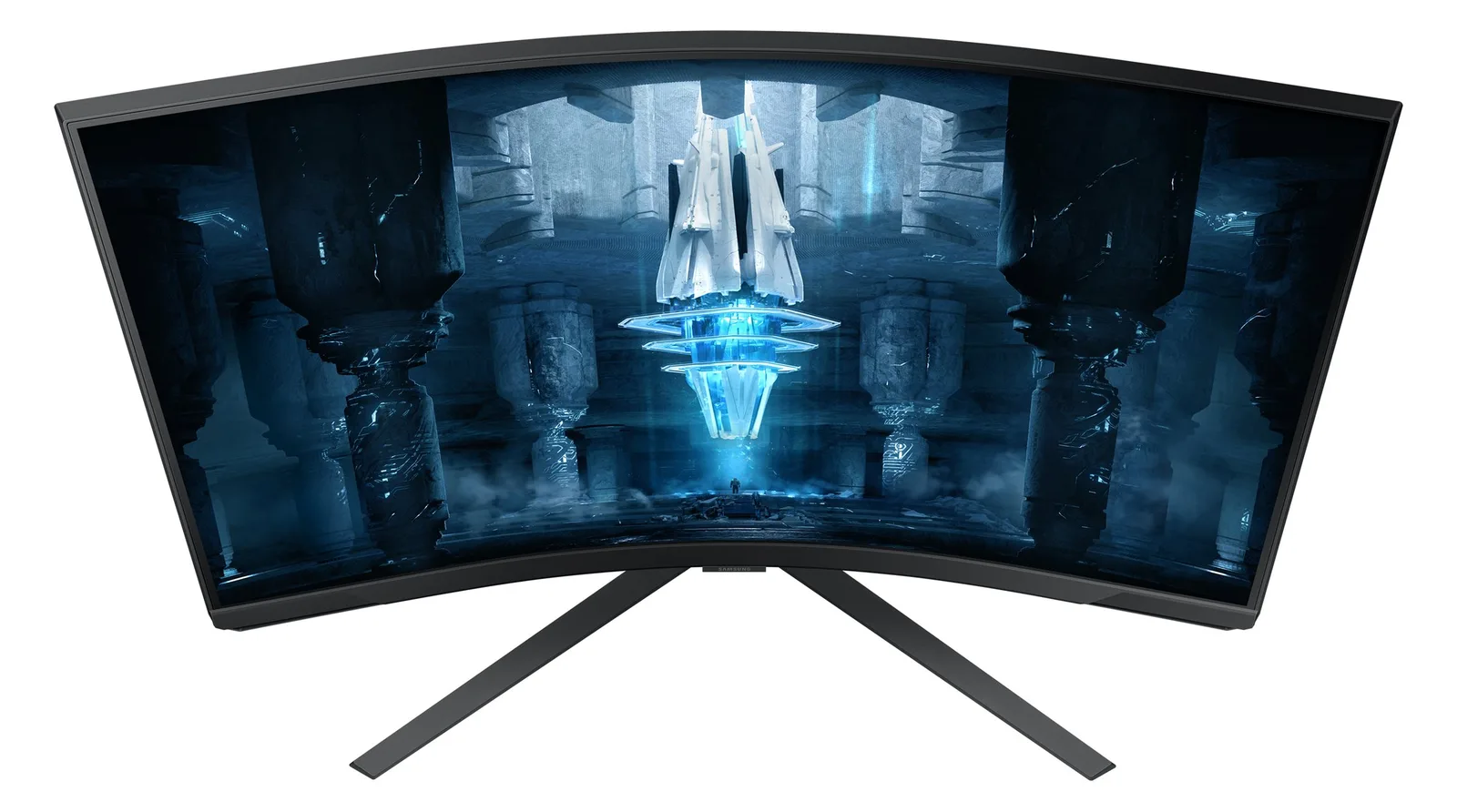Samsung Odyssey Neo G8 S32BG850NP - G85NB Series - QLED-Monitor - Gaming - gebogen - 80 cm (32), Ansicht 3