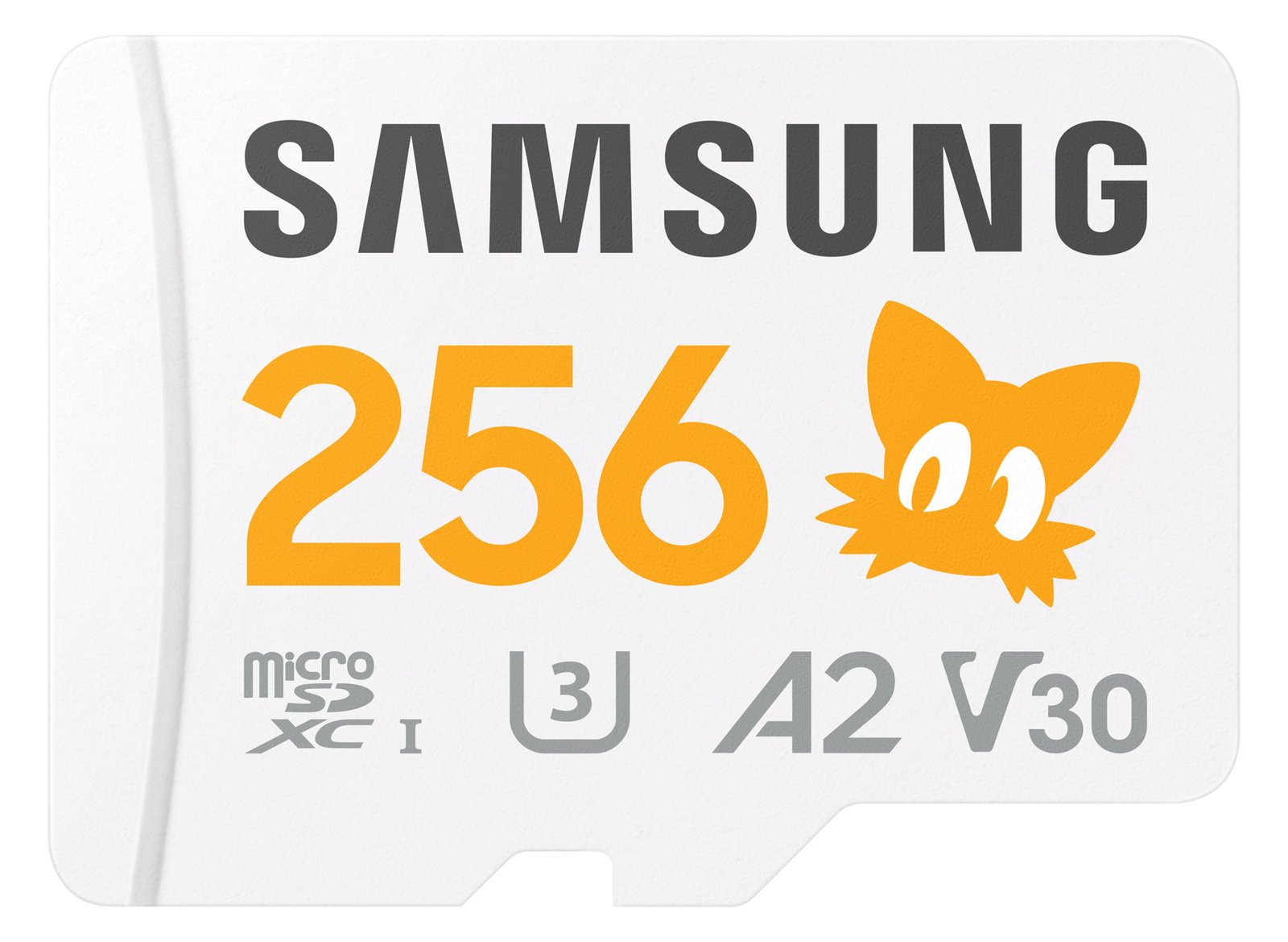 Samsung PRO Plus MB-MD256SA - Sonic the Hedgehog Flash-Speicherkarte (microSDXC-an-SD-Adapter inbegriffen) - 256 GB