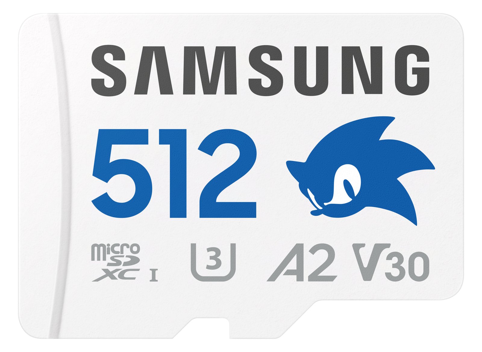Samsung PRO Plus MB-MD512SA - Sonic the Hedgehog Flash-Speicherkarte (microSDXC-an-SD-Adapter inbegriffen) - 512 GB