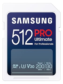 Samsung PRO Ultimate SD Card 512GB 2023 reader - Secure Digital (SD) von LumaTech