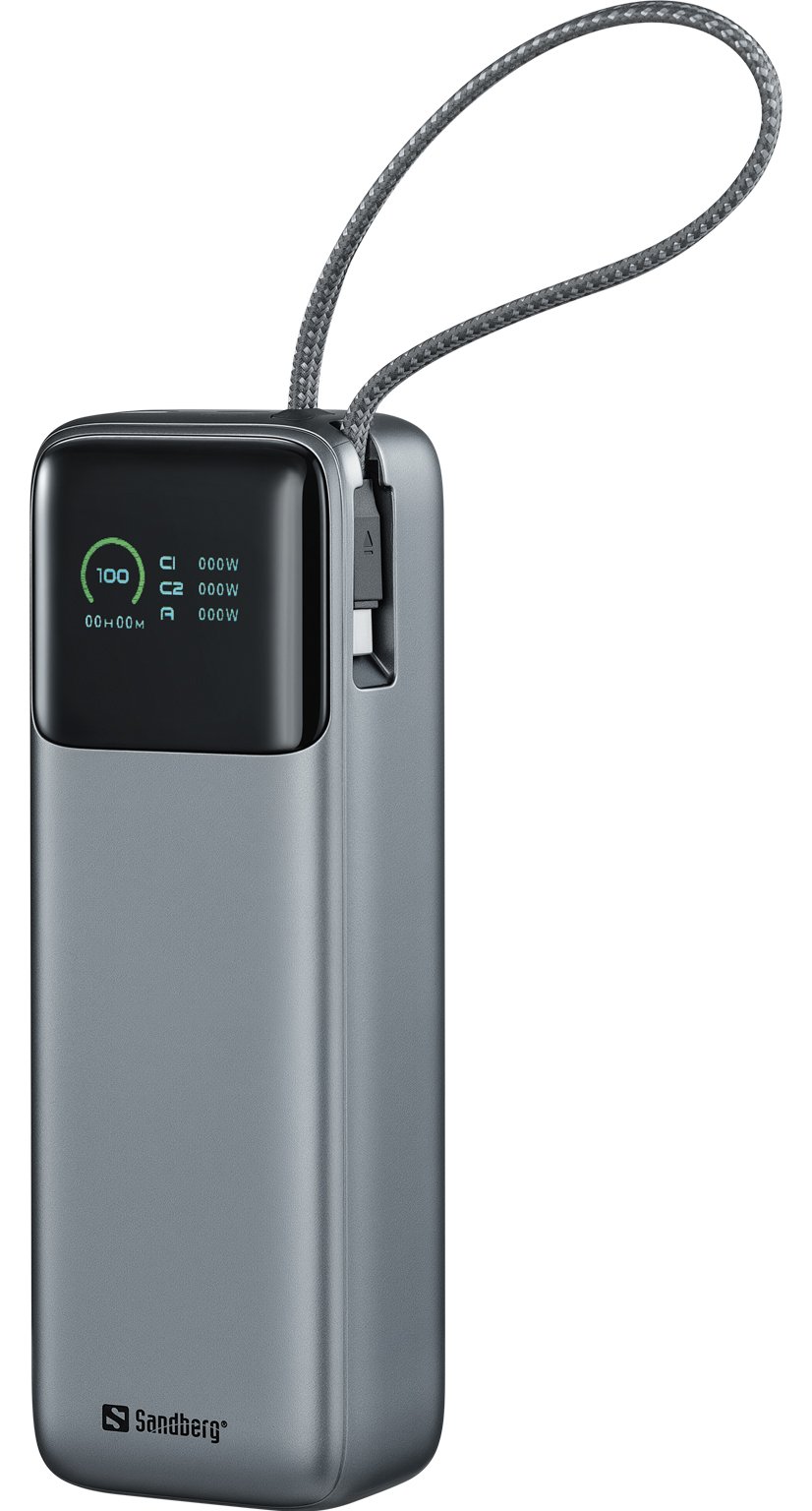 SANDBERG All-in-1 - Powerbank - 5 / 9 / 12 / 15 / 20 V