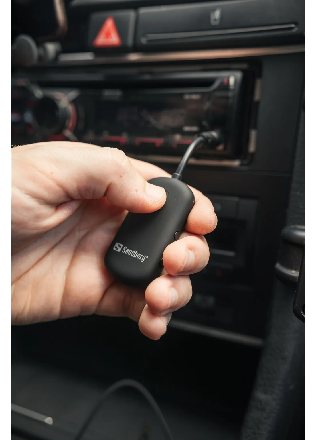 SANDBERG Audio Link 2in1 TxRx - Drahtloser Bluetooth Audio-Empfänger / Transmitter für Kopfhörer, Ansicht 2