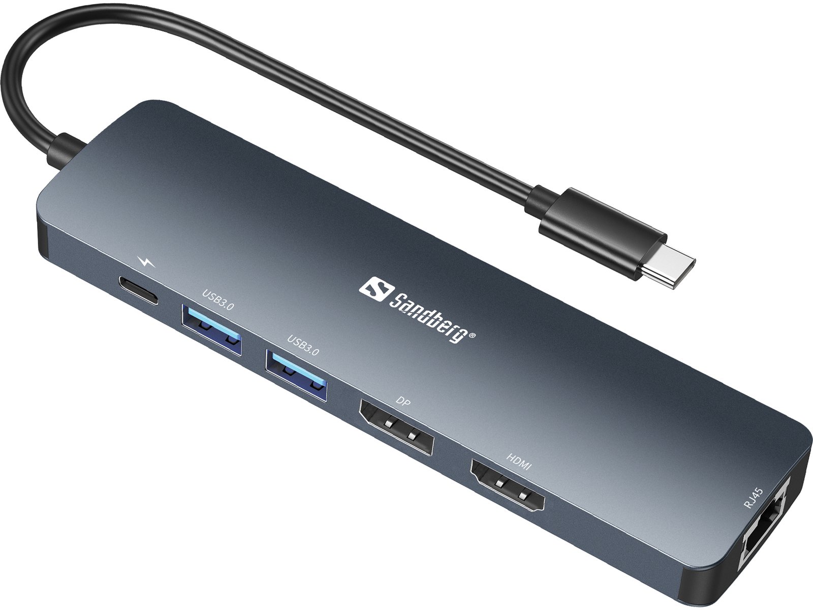 SANDBERG Dockingstation - USB-C - HDMI, DP