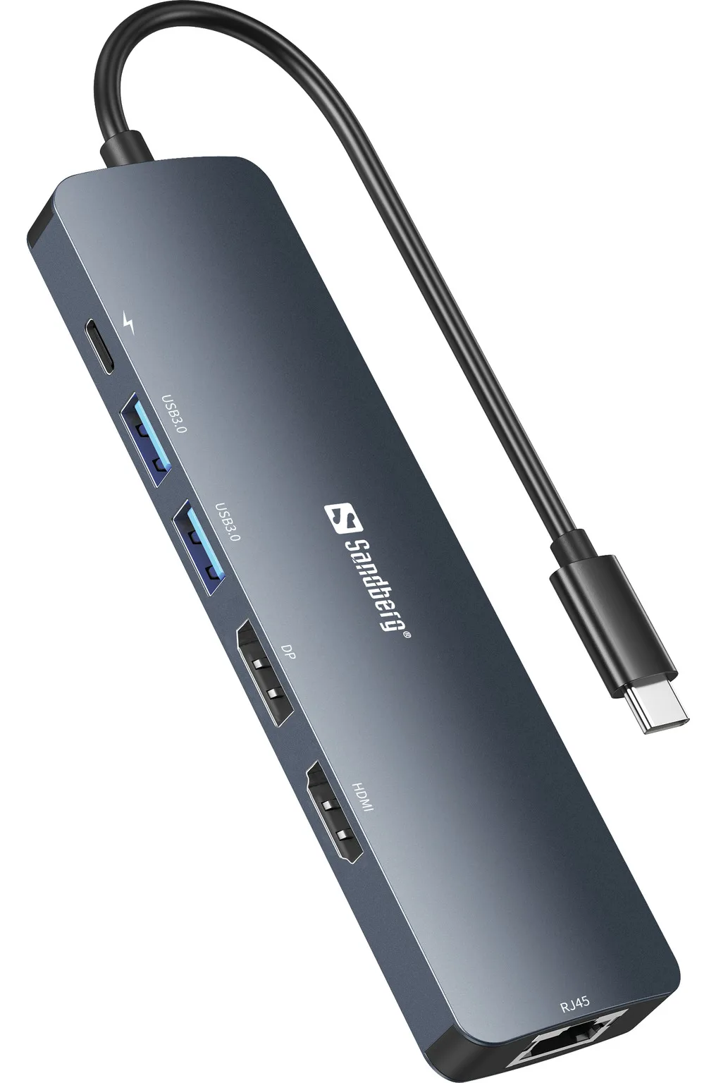 SANDBERG Dockingstation - USB-C - HDMI, DP, Ansicht 2