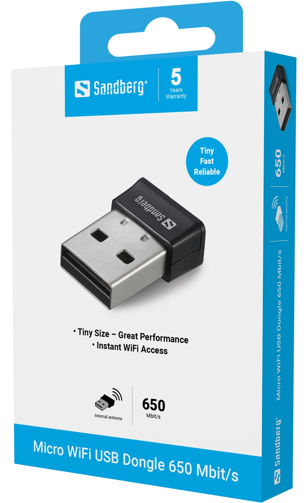 SANDBERG Micro WiFi USB Dongle - Netzwerkadapter, Ansicht 2