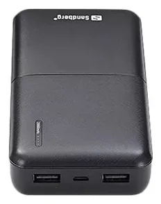SANDBERG SAVER - Powerbank - 20000 mAh - 2.4 A - 2 Ausgabeanschlussstellen (USB), Ansicht 2