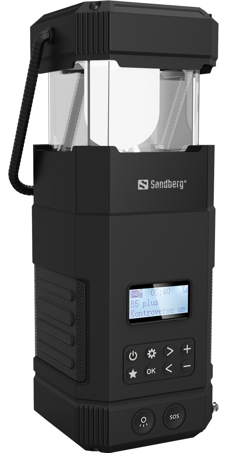 SANDBERG Survivor Lantern - Powerbank - 10000 mAh - 37 Wh - 2 A (USB)