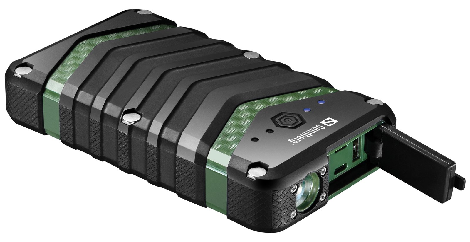SANDBERG Survivor Powerbank 20100 - Powerbank - 20100 mAh - 3.9 A - 2 Ausgabeanschlussstellen (USB)