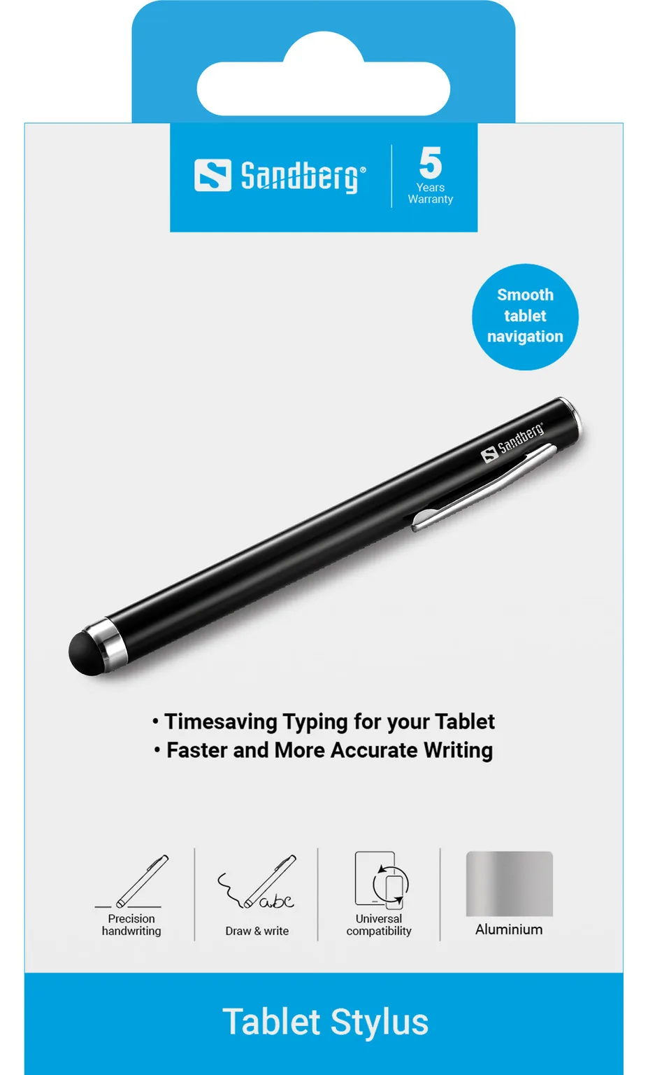 SANDBERG Tablet Stylus - Schwarz, Ansicht 4